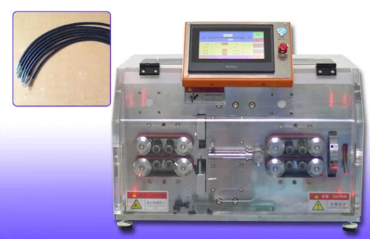Máquina Automática de Descascar Cabo Encapsulado WPM-30HT - Máquina de Corte e Descascamento de Fios