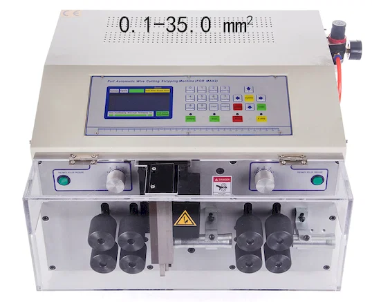 Máquina Automática Computadorizada de Descascar Fios WPM-MAX2-35 35mm2 - Máquina de Corte e Descascamento de Fios