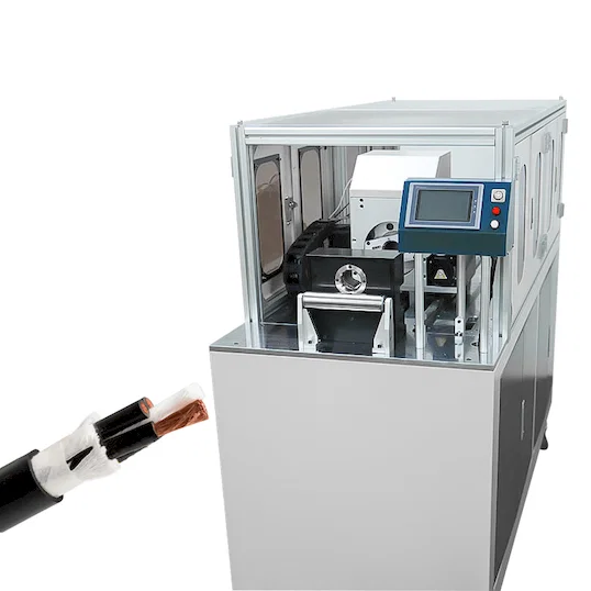 Máquina de Descascar Cabo de Pistola de Carregamento WPM-5010 - Máquina de Corte e Descascamento de Fios