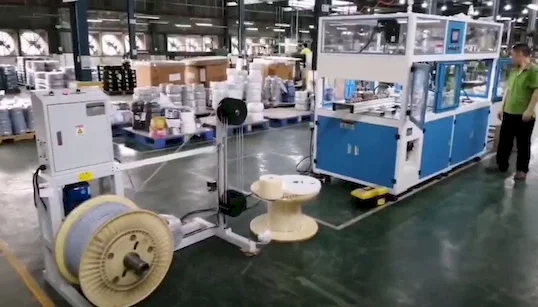 Máquina Robusta de Cortar, Enrolar e Amarrar Fios WPM-HCRO - Máquina de Enrolamento e Amarração de Cabos