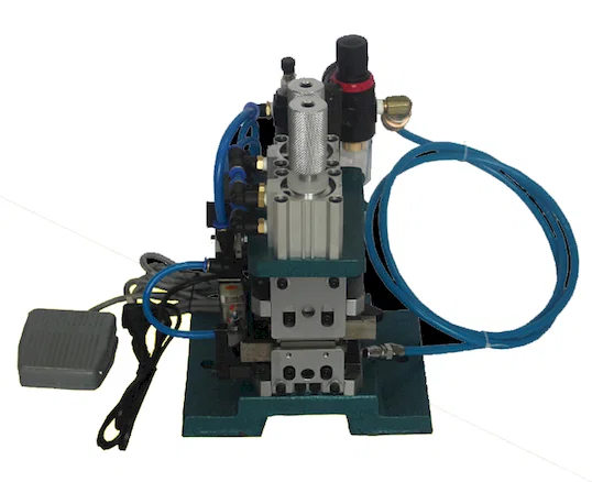 Máquina Pneumática de Descascar e Torcer Fios WPM-3F+T - Máquina de Corte e Descascamento de Fios