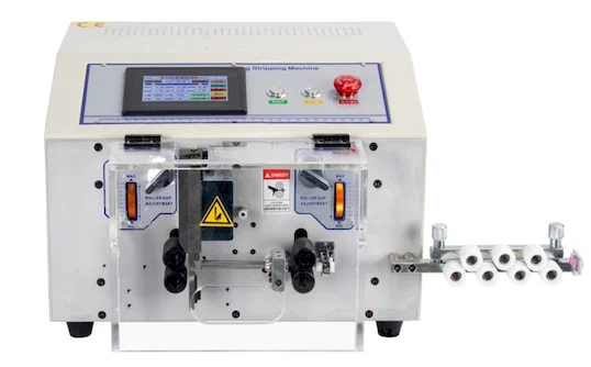 Descascador Automático de Cabos com Tela de Toque WPM-SDBS - Máquina de Corte e Descascamento de Fios